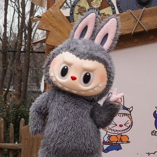 LABUBU精灵玩具可爱人偶服玩偶装 POPMART泡泡玛特 拉布布网红