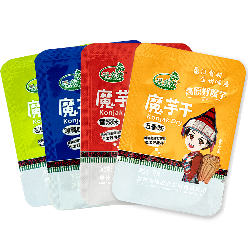 贵州特产魔芋干魔芋爽速食魔芋制品