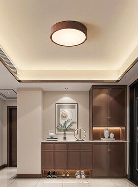 Hoem新中式覆20250110古顶书灯木纹吸房阳原台灯木风灯具侘寂风走