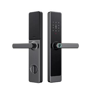 内掌帆者木门指纹房锁办室密码锁卧室间公门家庭公寓遥控智能数字