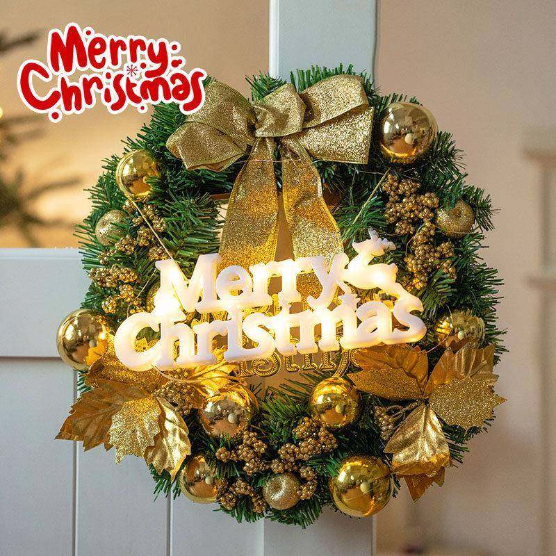 圣诞吧节礼创意圣诞花环老人幼物店儿园酒活动装饰氛围挂饰商门挂,节庆用品/礼品,圣诞礼品,淘宝优惠券,粉丝福利购,淘宝优惠卷