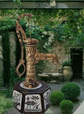 家用水井手摇水井泵水压水TUP水井手动家摇泵井吸水器用手压老式