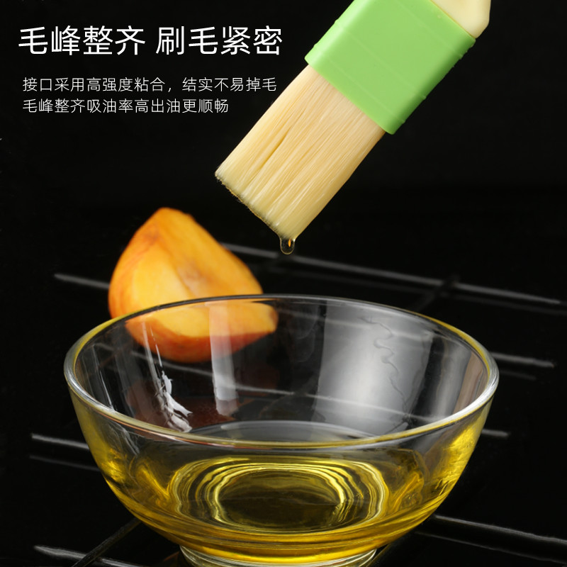 热销烧烤刷烤串用具毛刷耐高温厨C房料理烘焙烙饼软毛烤肉刷油刷
