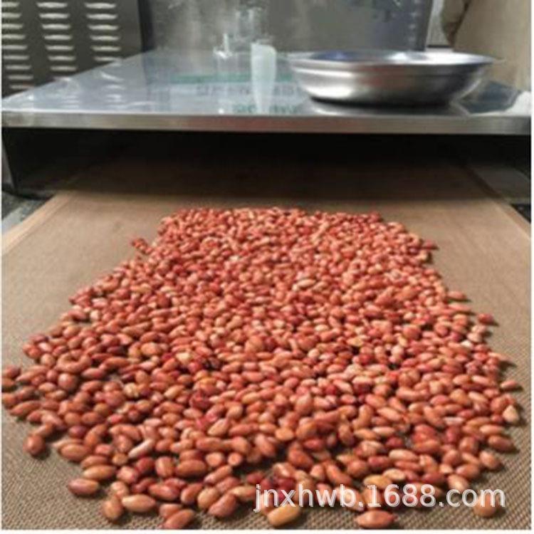 黑豆五谷杂粮烘焙熟化黄粉虫微波烘干机黑水虻干燥杀菌设备