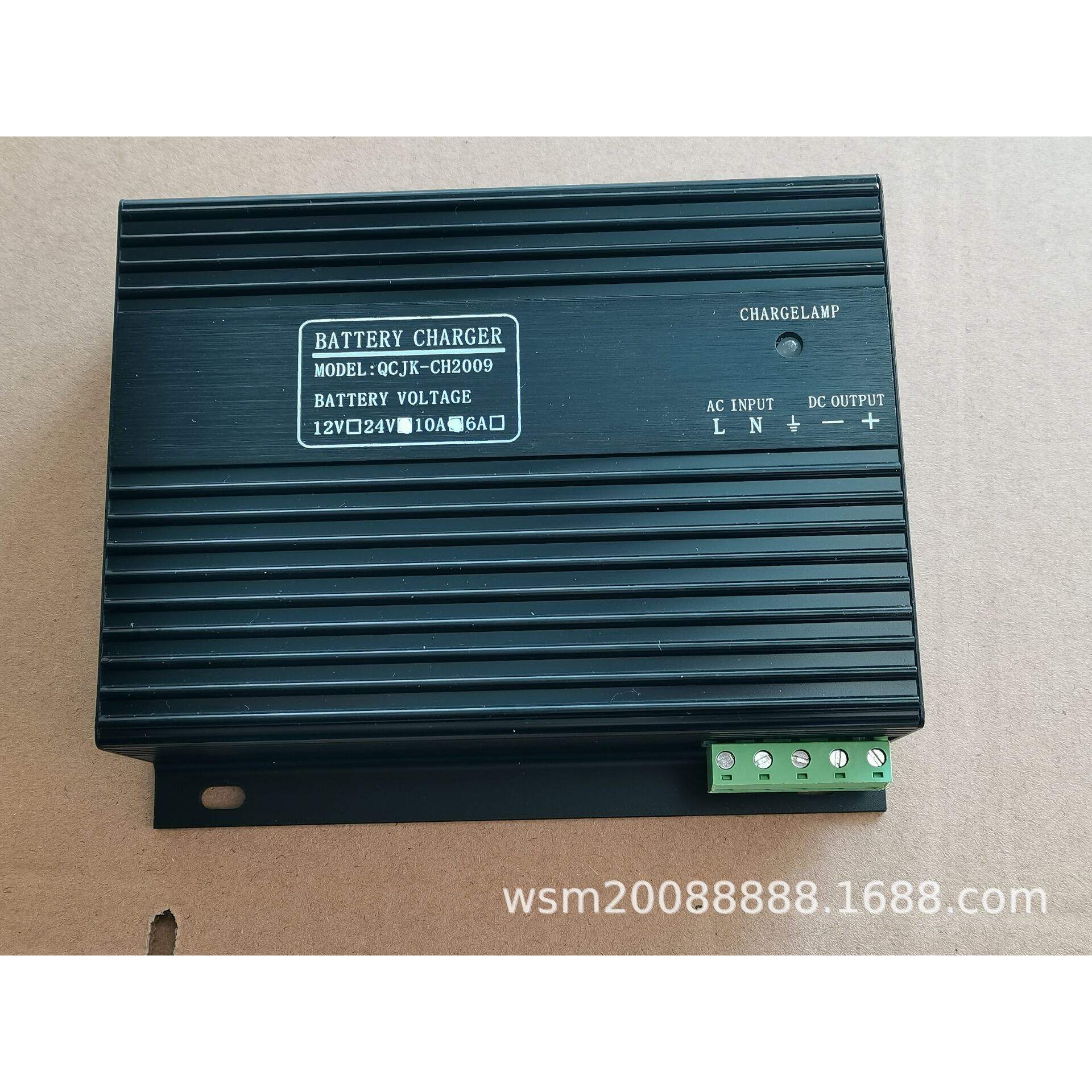 柴油发电机组畜电池智能充电器充电机 QCJK-CH2009 24V 12V 6 10A