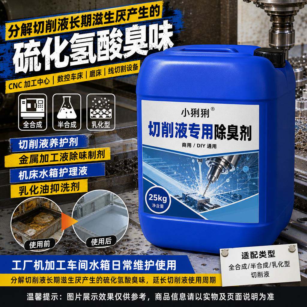 切削液专用除臭清洁液车床铣床