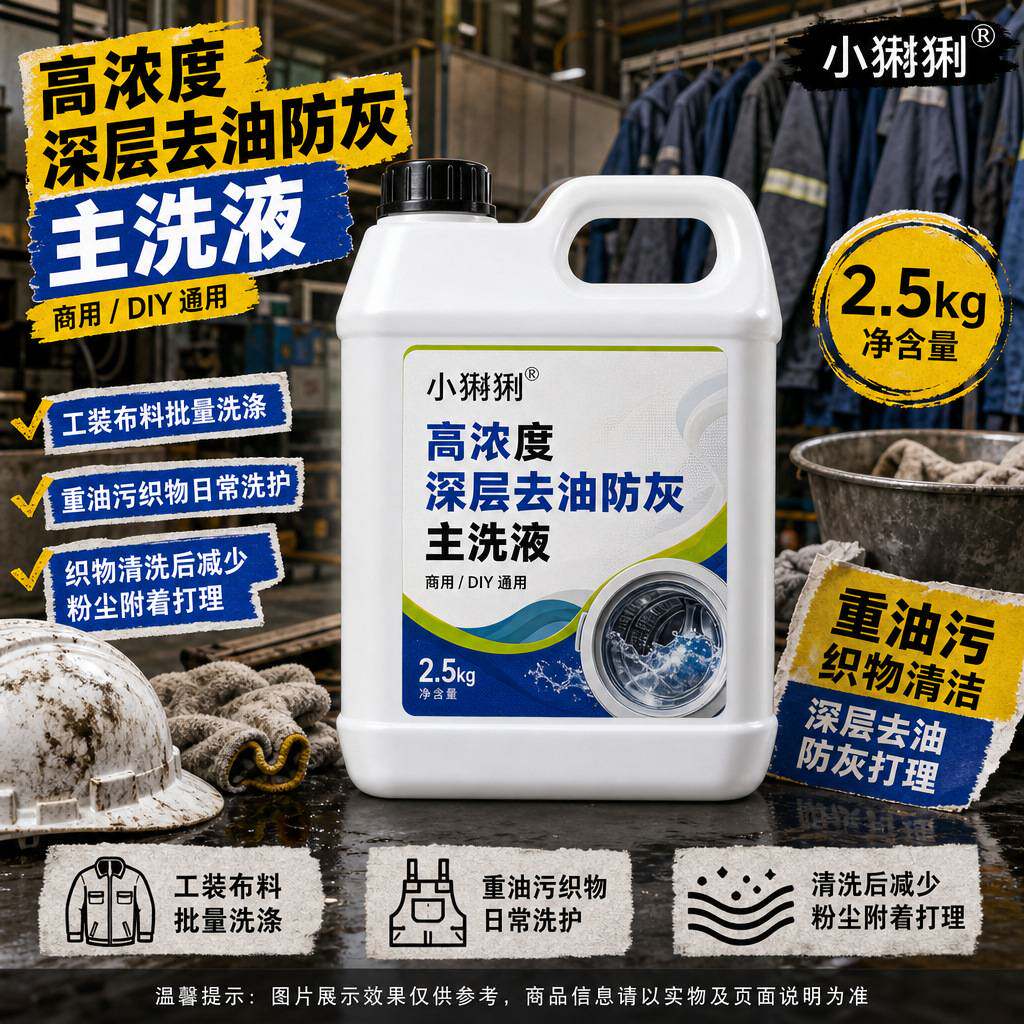 车间高浓度深层去油防灰清洗液