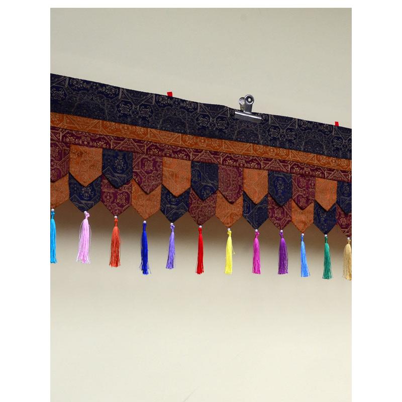 藏式特色民族风居家酒店客栈民宿装饰帷幔帘围幔普玛墙围桌围