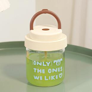 全自动玻璃搅拌杯儿童电动粉奶摇摇杯高硼硅便携蛋白粉奶昔水杯子