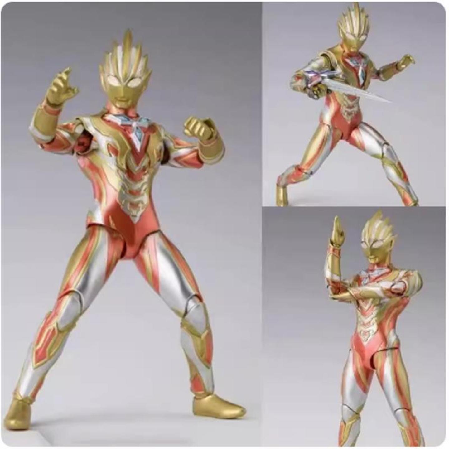 黑暗永恒闪亮泰利加Figure金色Cerro Zeta Tiga Shf关节可移动超