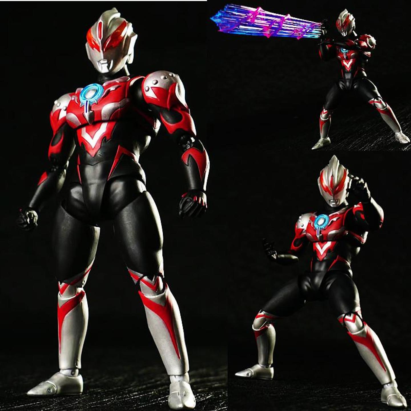 SHF欧布暗耀形态奥特漫手办儿童男关节可动人偶玩具模型摆件