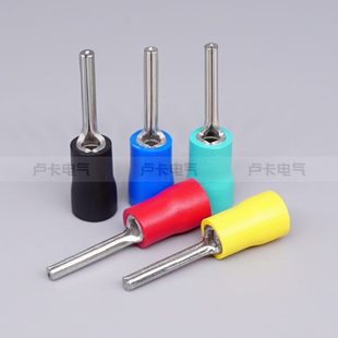 端绝缘针 高档T1.2冷压端子13形预铜 紫5 接线端子头010V 冷压0只