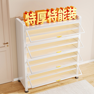 入户门口专用鞋 新型置物柜玄关柜大容量多层收纳铁皮柜 柜家用新款