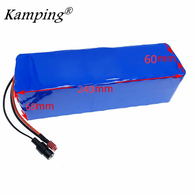 48v 18Ah 1000w 13S3P Lithium ion Battery Pack For 54.6v E-bi