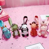 Wome Dinosaur New Animal Cute Rabbit For Unicorn Keychain