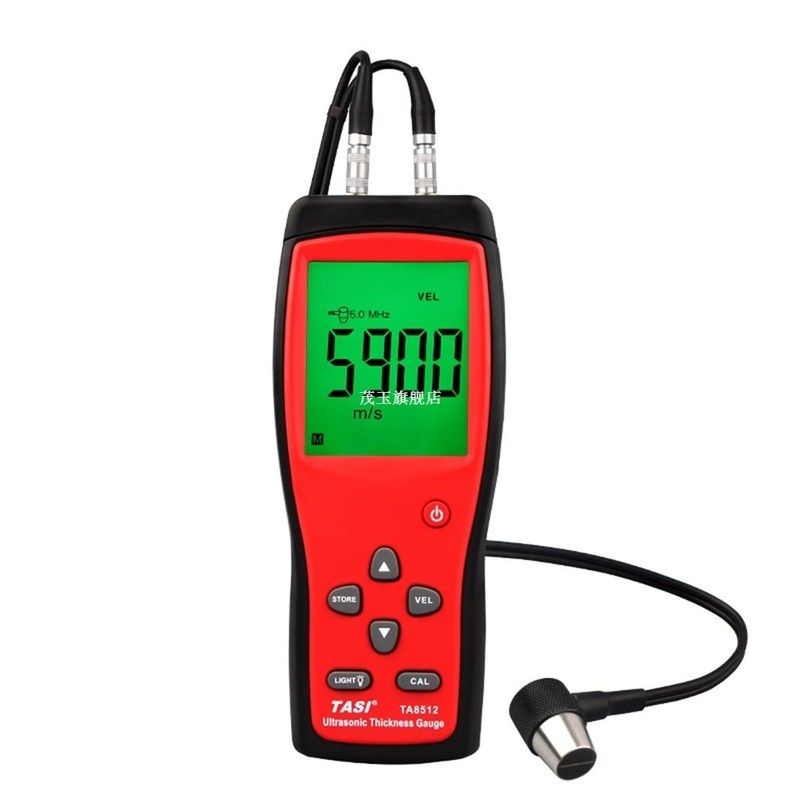 TA8512 Digital Ultrasonic Thickness Gauge Steel Plate Plasti