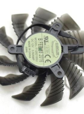 Everflow 85MM T129215SU DC 12V 0.50AMP 3Pin 4Pin Cooler Fan