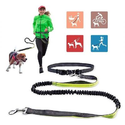 1.2-1.9M Retractable Dog Leash Adjustable Belt for Running