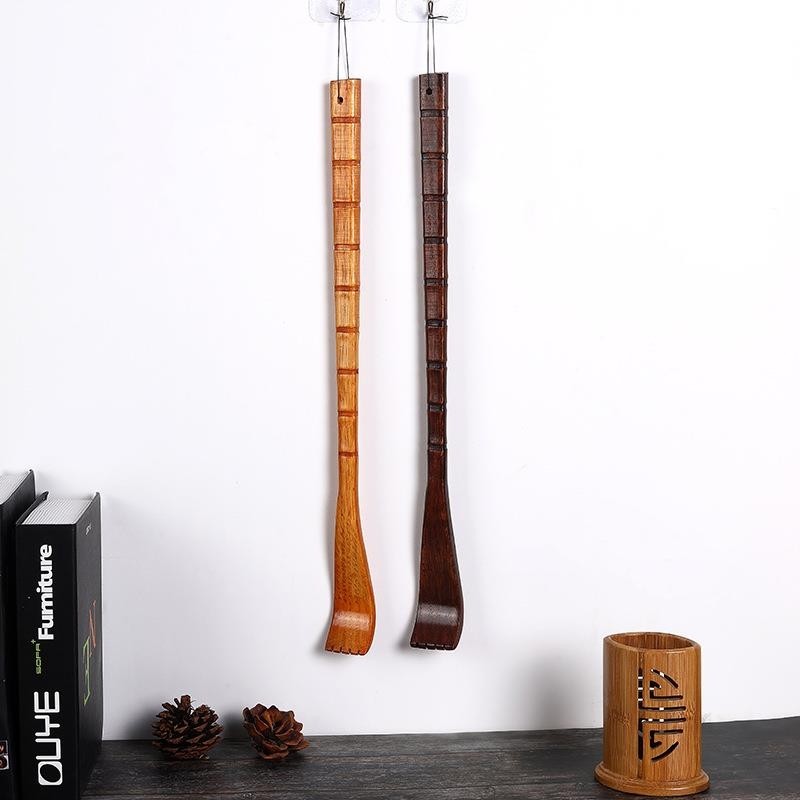 手工打磨木制加长竹子不求人痒痒挠老头乐抓背抓痒器创意两用Y4