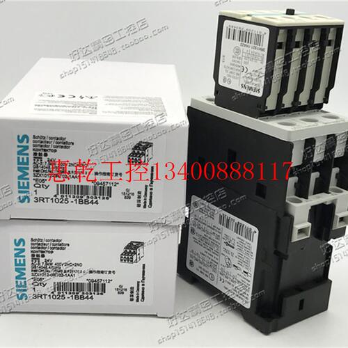 极速议价3RT1025-1BB44 3RT1025-1B..4 24VDC 直流接触器 现货正
