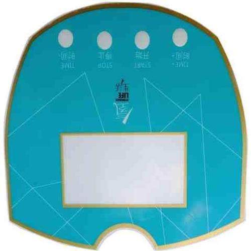 适配标牌仪表仪器pvc面贴pc按键贴铭牌磨砂不干胶pet薄膜开关面板