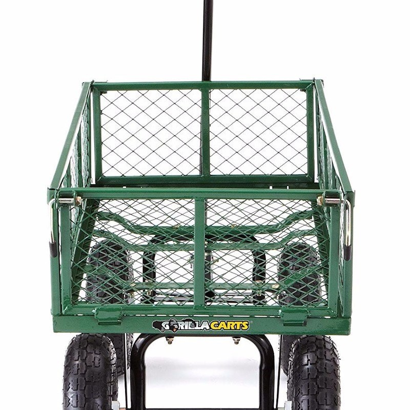 Garden Carts Yard Dump Wagon Cart Lawn Utility Cart Outdoor