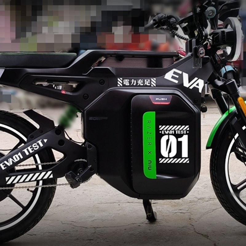 适用于小牛sqi电动车EVA贴纸装饰配件轮胎反光贴仪表保护膜防水