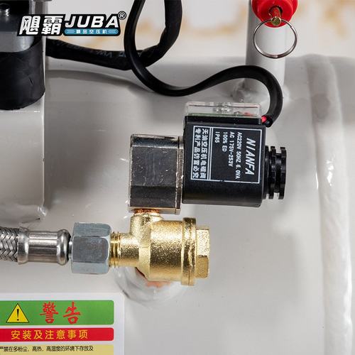 厂销厂新空压机小型无油静音980W15L气泵高压家用喷漆木工空气品