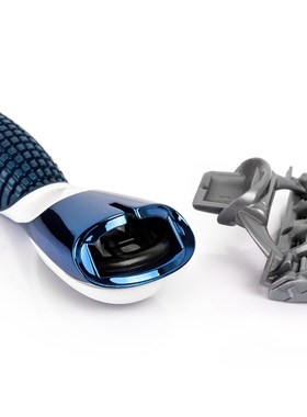 QShave Orange Series 3 Layer Razor Blade Refill Men Manual S