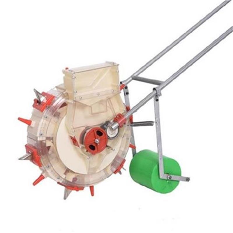 式推拉耕种器全自动播种机大蒜玉z米o栽苗精播工具半机新型明r透