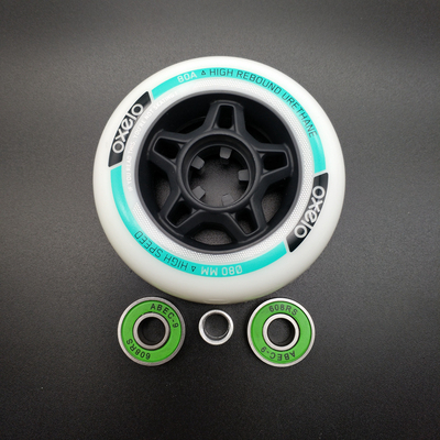 Free shipping roller wheel skate wheel 80 mm 8 pcs / lot  80
