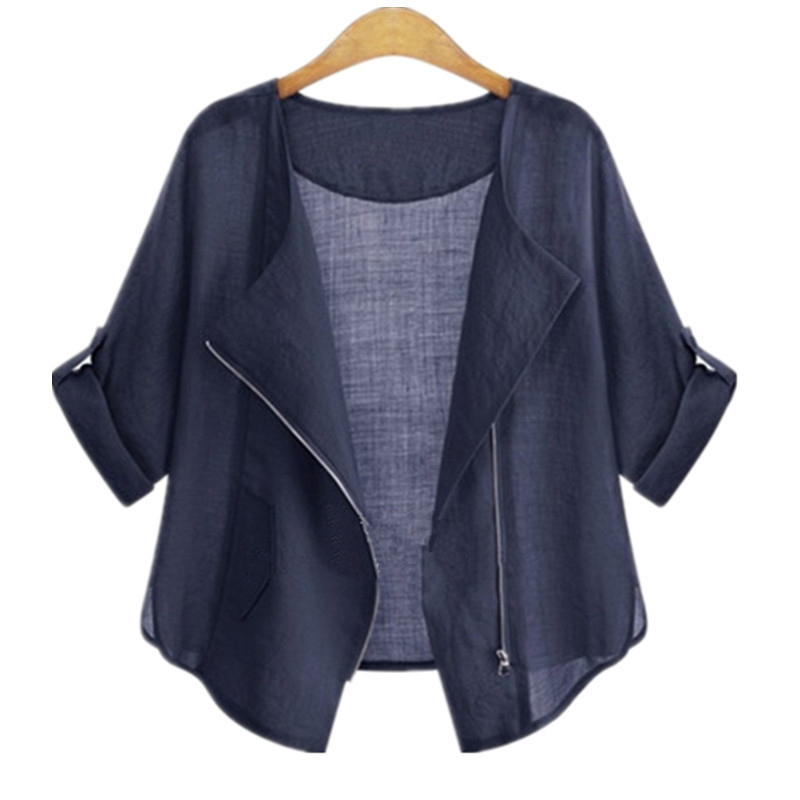 Oladivi Plus Size Clothing  Summer Fashion Cardigans Casual