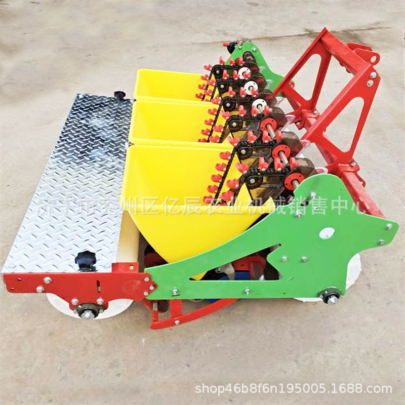 大蒜精播机独头蒜精播机圆盘播种器行距株距可调六行1.2米宽幅