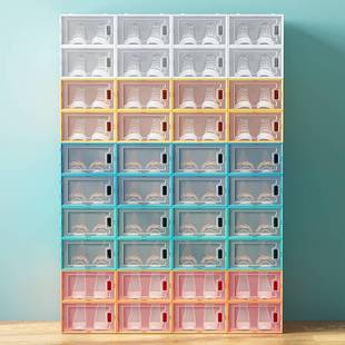 plastic cabine 3PCS Shoes 新品 dustproof shoe Transparent box