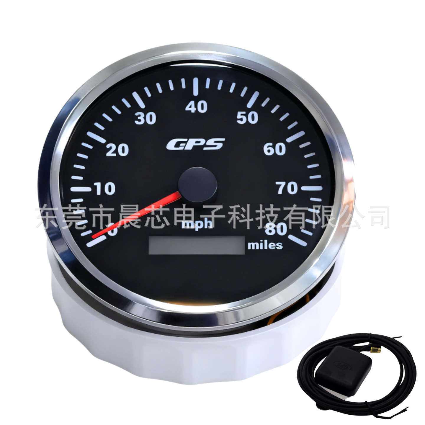 110mm防水抗震 汽车轮船发动机速度表 mph七彩背光灯车用速度表