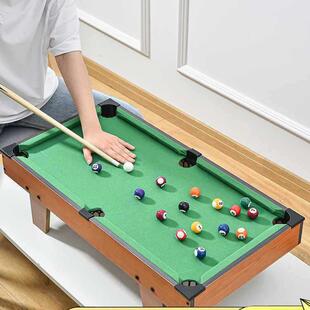 台球桌家用儿童迷你桌面家庭桌球成人小型宿舍台球子亲子室内台球