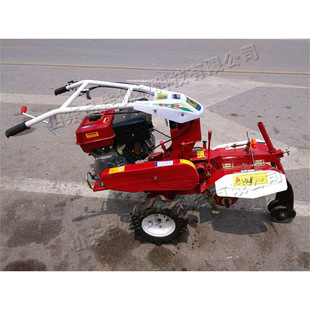 土豆甘蔗培土机 手扶式农用旋耕机 Orchard ditch cultivator