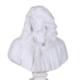 雕美术静物7WCYCM人物石膏像莫里哀胸像8石膏头像石膏术教具美塑