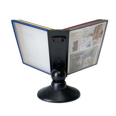 页件管理翻架文a4活页文收件夹办公资料驰峰chif展示架桌面旋转文