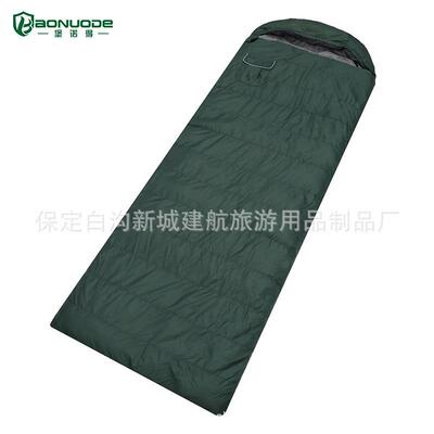 绒睡得袋林地信封式睡袋白鸭绒睡袋堡诺成羽绒睡袋人户外寒区棉羽