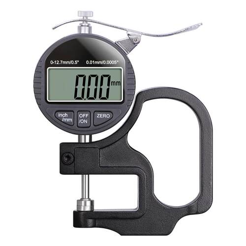 电子数显测厚规厚度规0.001mm纸张薄膜布料皮革板材胶带测量