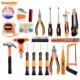 索德家45件五金伦电工维修多功能组合组具套工用具工箱套装