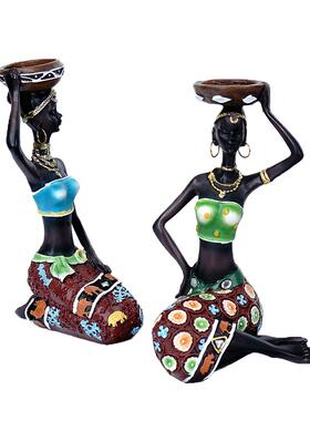 物烛台两套件创意家用RRW003-2件桌人面客厅玄关酒柜装饰工艺摆品