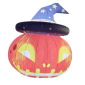 万圣户气模瓜头骷髅头小丑节充气装 饰南商场酒TFV吧大型摆件树外