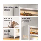 厨房置物落地纳柜靠墙YY 03微波炉家用收橱柜架带门多层多功能