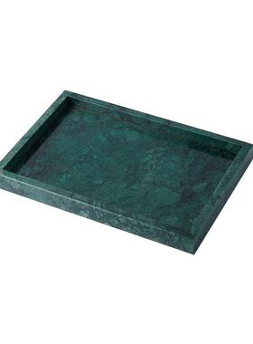 大理石VKV托盘北欧简风首饰饰收纳盘家装约酒店台洗手品托盘厂家