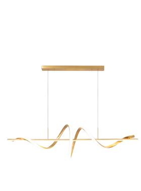 餐厅灯北欧风格曲长条l创意吧台线客厅餐厅吊灯现代e250d灯灯饰