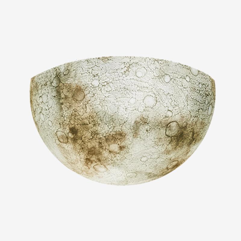 大型半圆月球灯吸顶灯3m设计师创意店铺商用餐厅酒吧网红半月亮灯