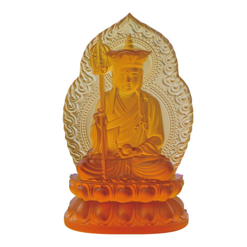 地藏王观自在菩萨佛像古法琉璃家用神台供奉摆件装饰工艺品佛供像