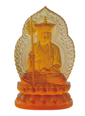 地藏王观自在菩萨佛像古法琉璃家用神台供奉摆件装饰工艺品佛供像